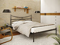Кровать двуспальная металлическая, двуспальная кровать для спальни Barselona Метакам