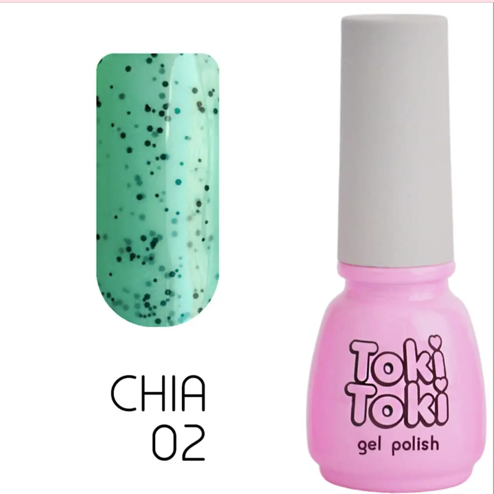 Гель лак для нігтів Toki-Toki Chia №2 5 мл