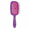 Розчіска Janeke 1830 Superbrush The Original Фіолетова/Малинова, фото 2