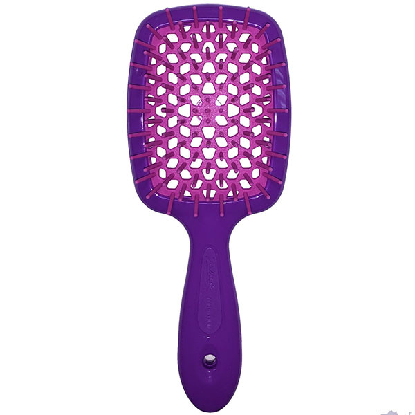 Розчіска Janeke 1830 Superbrush The Original Фіолетова/Малинова, фото 1