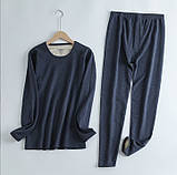 Термобілизна підліткова на хлопчика зимова зріст155-165 см на мікрофібрі, фото 4