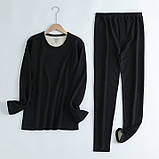 Термобілизна підліткова на хлопчика зимова зріст155-165 см на мікрофібрі, фото 5