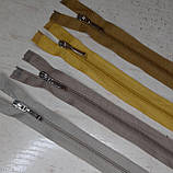 Блискавка спиральна №3 довжина 60см роз'ємна коралова, фото 2