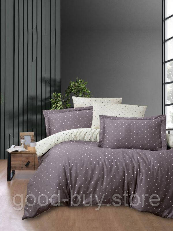 First Choice Point lilac постільна білизна сатин євро 200х220