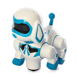 Інтерактивна іграшка Собачка Bambi 8202A зі звуком та світлом Блакитний, World-of-Toys