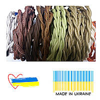 Дріт у тканинному обплетенні ретро плетений (MADE IN UKRAINE) / ПІД ЗАКАЗОК / будь-який колір /