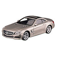 Машина металлическая MERCEDES-BENZ SL500 "WELLY" 44043CW масштаб 1:43 Серебряный, Land of Toys