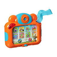 Музыкальный фотоаппарат "Умная камера" PlaySmart 7435, 8 функций Оранжевый, Land of Toys