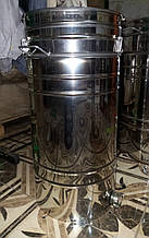 Бак відстійник для меду з нержавійки з фільтром 150 л