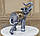Статуетка Слон срібло 30 см Гранд Презент СП107 цв, фото 4
