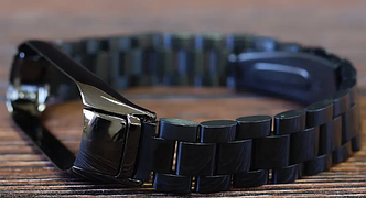 Браслет ремінець для MI Band 5/6 Bead (метал)