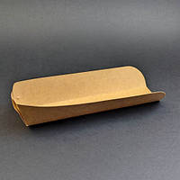 Коробка для хот-догу крафтова ламінована, 20*4*4 см