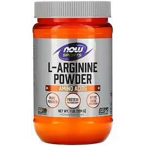 Аргінін NOW Foods Sports L-Arginine Powder 454 г (76 порц.)