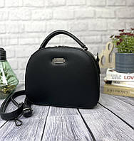 Классическая женская мини сумочка клатч на плечо черная, маленькая сумка для девушек эко кожа