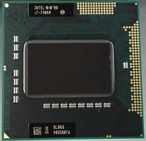 Процесор для ноутбука G1 Intel i7-740QM 4(8)x1.73Ghz (TurboBoost 2.93Ghz) 6Mb Cache 2500Mhz Bus без відео б/в