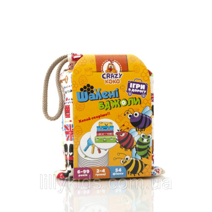 Игра в мешочке «Безумные пчелки» (укр) VT8077-15, Vladi Toys Crazy Koko - фото 3 - id-p1711727700