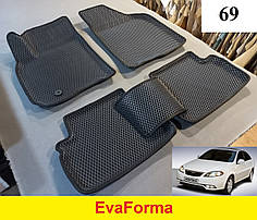 3D килимки EvaForma на Daewoo Gentra '13-, 3D килимки EVA