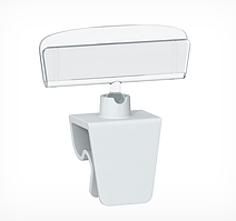 CL-CLIP Універсальний цінникотримач на кліпсі (біла ніжка)