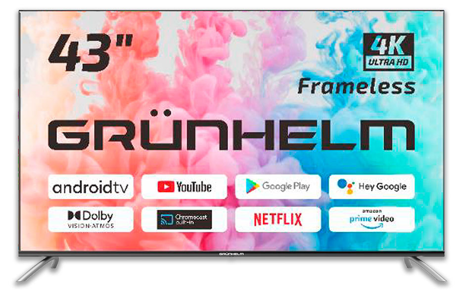 Телевізор 43" LED SMART TV Grunhelm 43F500 GA11V