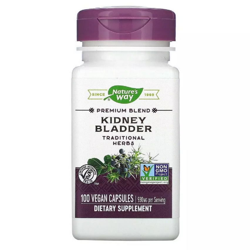 Підтримка Нирок і Сечового Міхура, Kidney Bladder, Nature's Way, 465 мг, 100 капсул