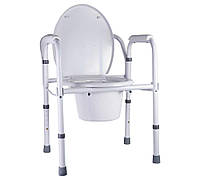 Стілець-туалет для літніх, інвалідів регульоване по висоті, складене Nova A8700AA