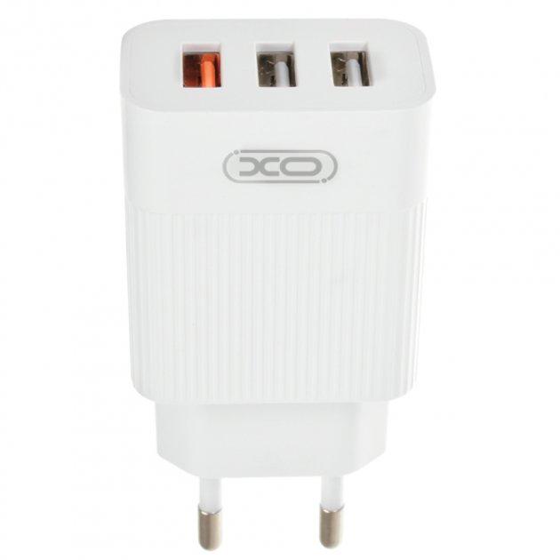 Зарядний пристрій для XO L72 QC3.0 на 3USB/3A