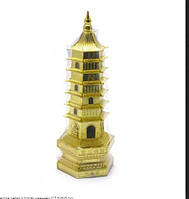 Пагода металл с подсветкой (17,5х6х6 см)