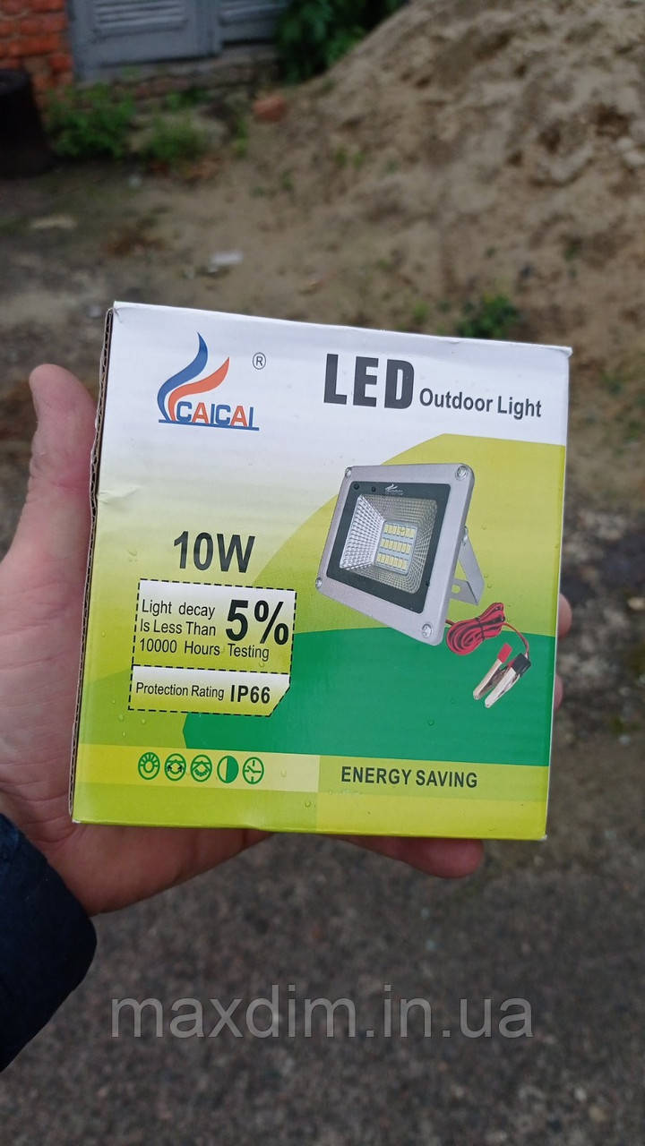 LED прожектор 10 W 12v (4-24v)