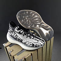 Кросівки жіночі літні білі Adidas Yeezy Boost 350. Легкі жіночі кроси Адідас Ізі Буст 350 білі, фото 7