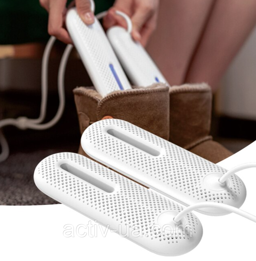 Сушарка для взуття ONESOUL 112-D з таймером на 3,6,9 годин, Xiaomi, білий, фото 1