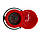 Швабра з відром з автоматичним віджиманням 14 л. набір для прибирання червоний BST 166191, фото 4