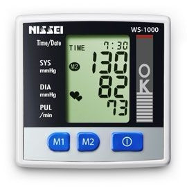 Тонометр Nissei WS-1000 автоматический на запястье гарантия 5 лет - фото 4 - id-p1711731506