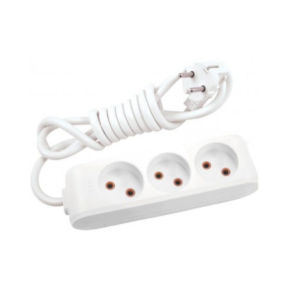 Продовжувач VIKO білий 3 гнізда 2 метри 90112302