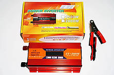 Перетворювач струму AC/DC з LCD-дисплеєм Eryuan 12V-220V 2000W Red, фото 4