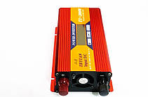 Перетворювач струму AC/DC з LCD-дисплеєм Eryuan 12V-220V 2000W Red, фото 5