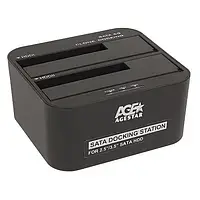 Док-станция для диска AgeStar 3UBT6-6G Black для 2.5"/3.5" SATA HDD або SSD USB3.0
