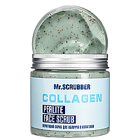 Перлитовый скраб для лица Mr Scrubber Collagen Perlite Face Scrub с коллагеном 200 мл