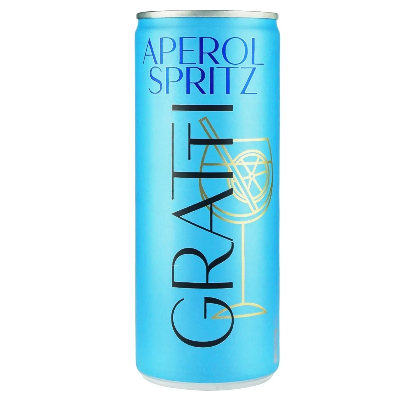 Слабоалкогольный газированный напиток Gratti Appi Spritz 4.5% 0.25 л - фото 1 - id-p1711759547