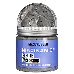 Перлітовий скраб для обличчя Mr Scrubber Perlite Face Scrub з ніацинамідом 200 мл