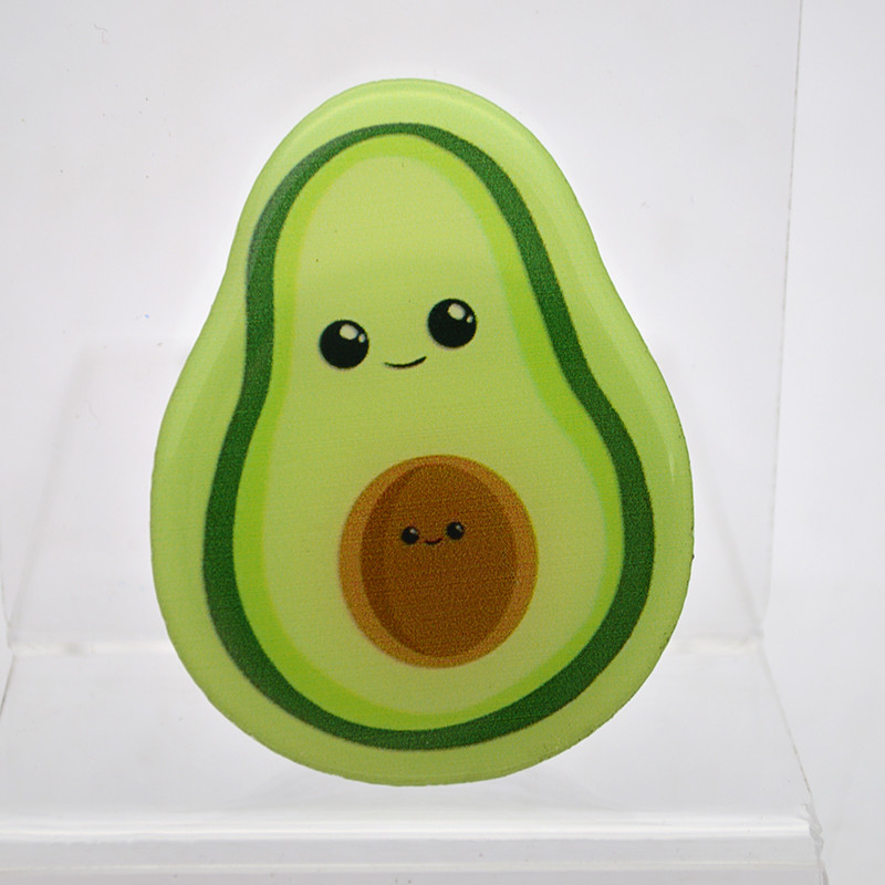 Універсальний тримач для телефона PopSocket (попсокет) Fruits Авокадо Smile 8
