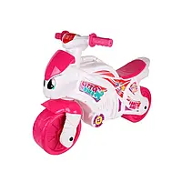 Гр Толокар "Мотоцикл" 7204 (2) колір рожевий "Technok Toys"