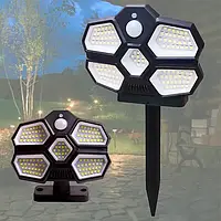 Вуличний ліхтар світильник Solar induction lamp SH-580A/ліхтар на сонячній батареї