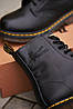 Чоловічі зимові черевики Dr. Martens Black 1460 Winter/Сапоги Доктор Мартінс унісекс зимові чорні шкіра з хутром, фото 7