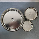 Банка циліндрична з кришкою підвищеної герметичності для хімічних продуктів 0,5 літра, фото 3