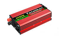 Перетворювач напруги (інвертор) автомобільний DC-AC підвищує 12в 220в 1500 Вт