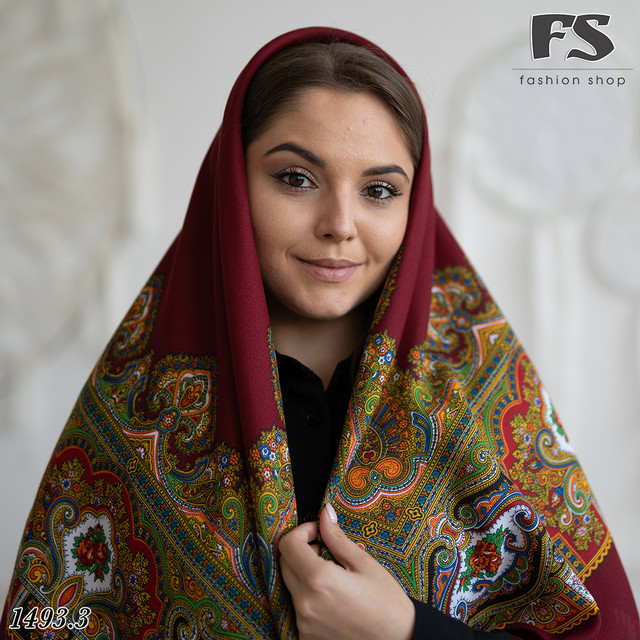 українська хустка з турецьким візерунком