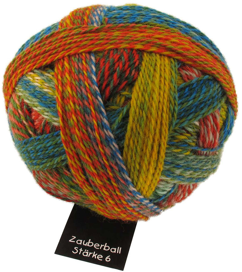 Шкарпеткова пряжа ZAUBERBALL STARKE 6