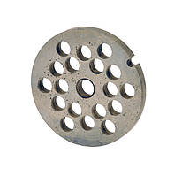 Сито для м'ясорубки Zelmer, Bosch, Philips, Vitek, D=54 мм, отв. Ø8 мм, паз