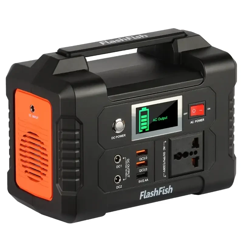 Генератор портативний 200W акумуляторний Portable Power Station FlashFish E200