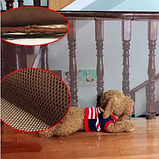 Захисна сітка на сходи від дітей 450*78 см Коричневий (00243), фото 3